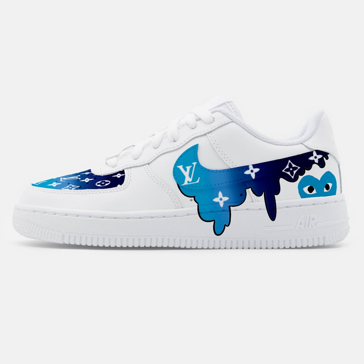 AF1 Custom "CDG x LV"