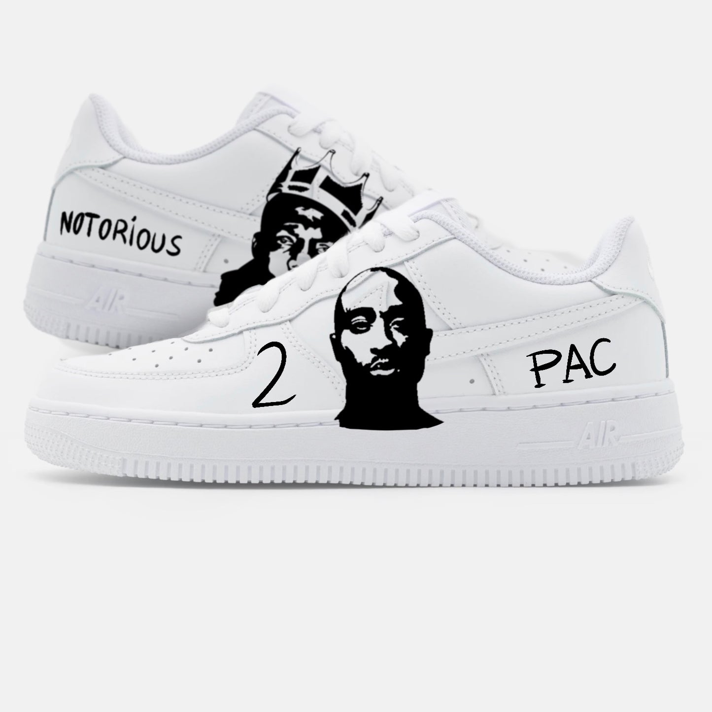 AF1 Custom "Tupac & Notorious Big"