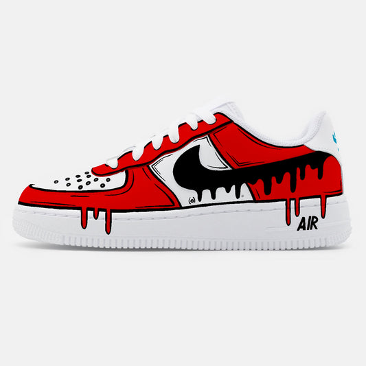 AF1 Custom "Cartoon Rouge"