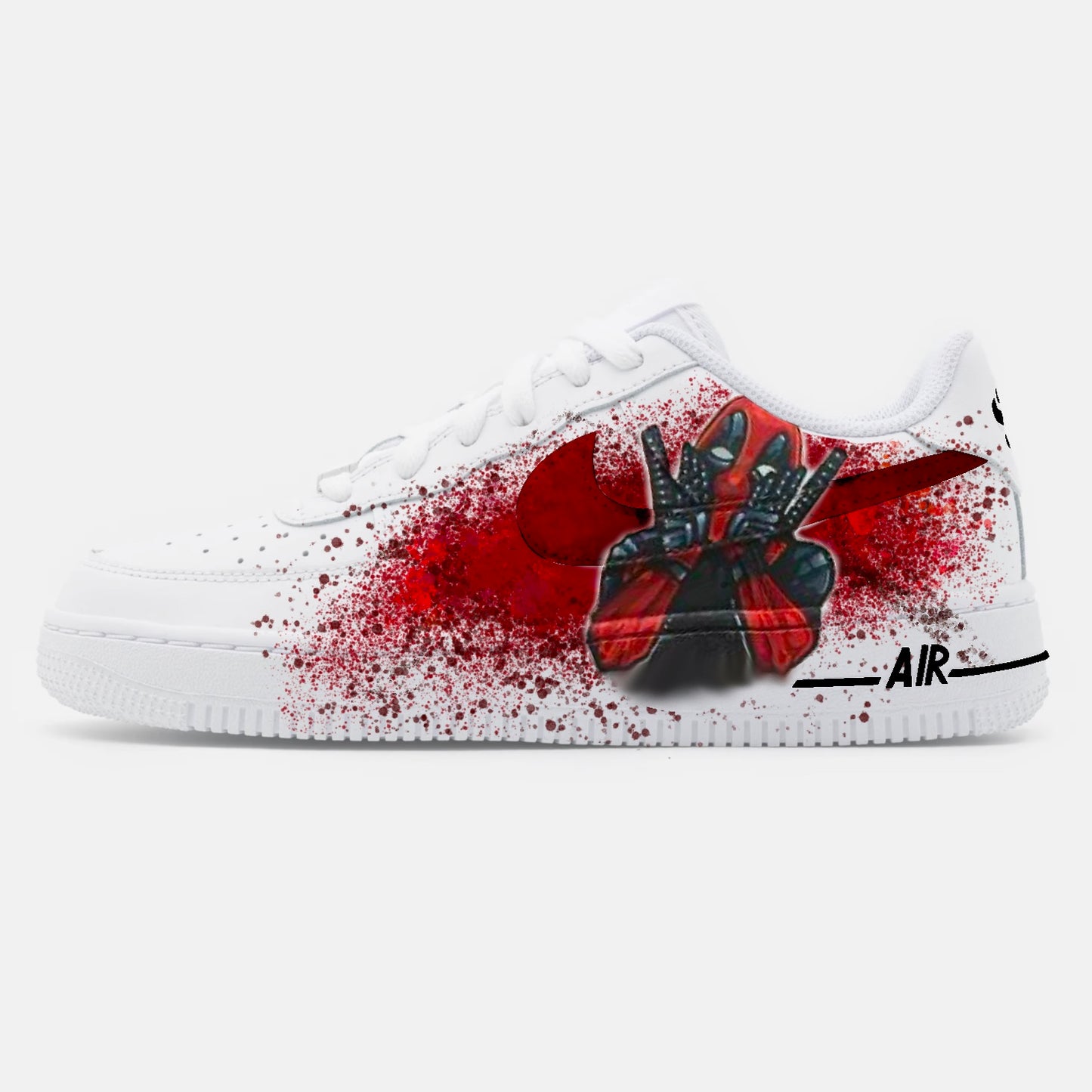 AF1 Custom "Deadpool"