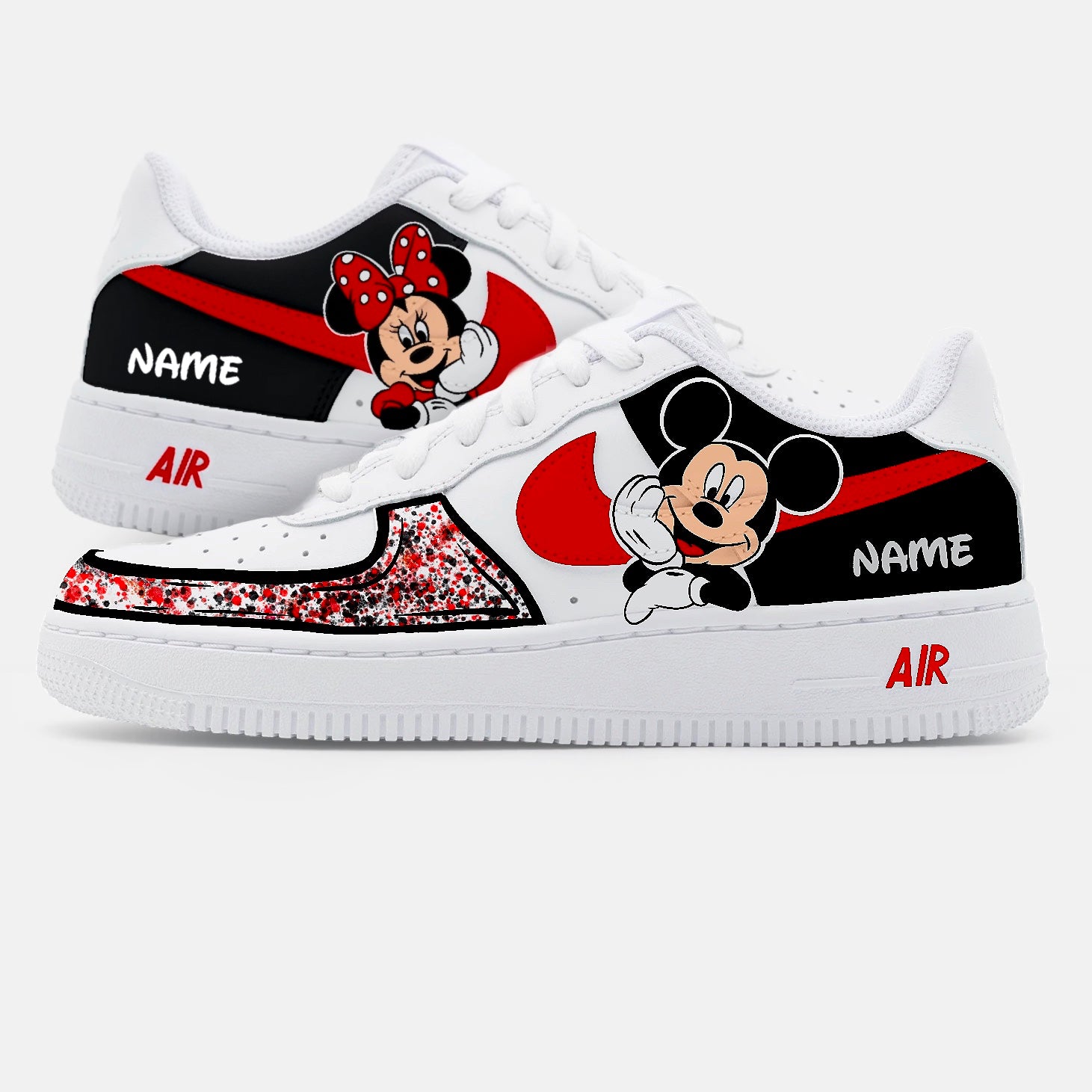 AF1 Custom "Mickey & Minnie V2"