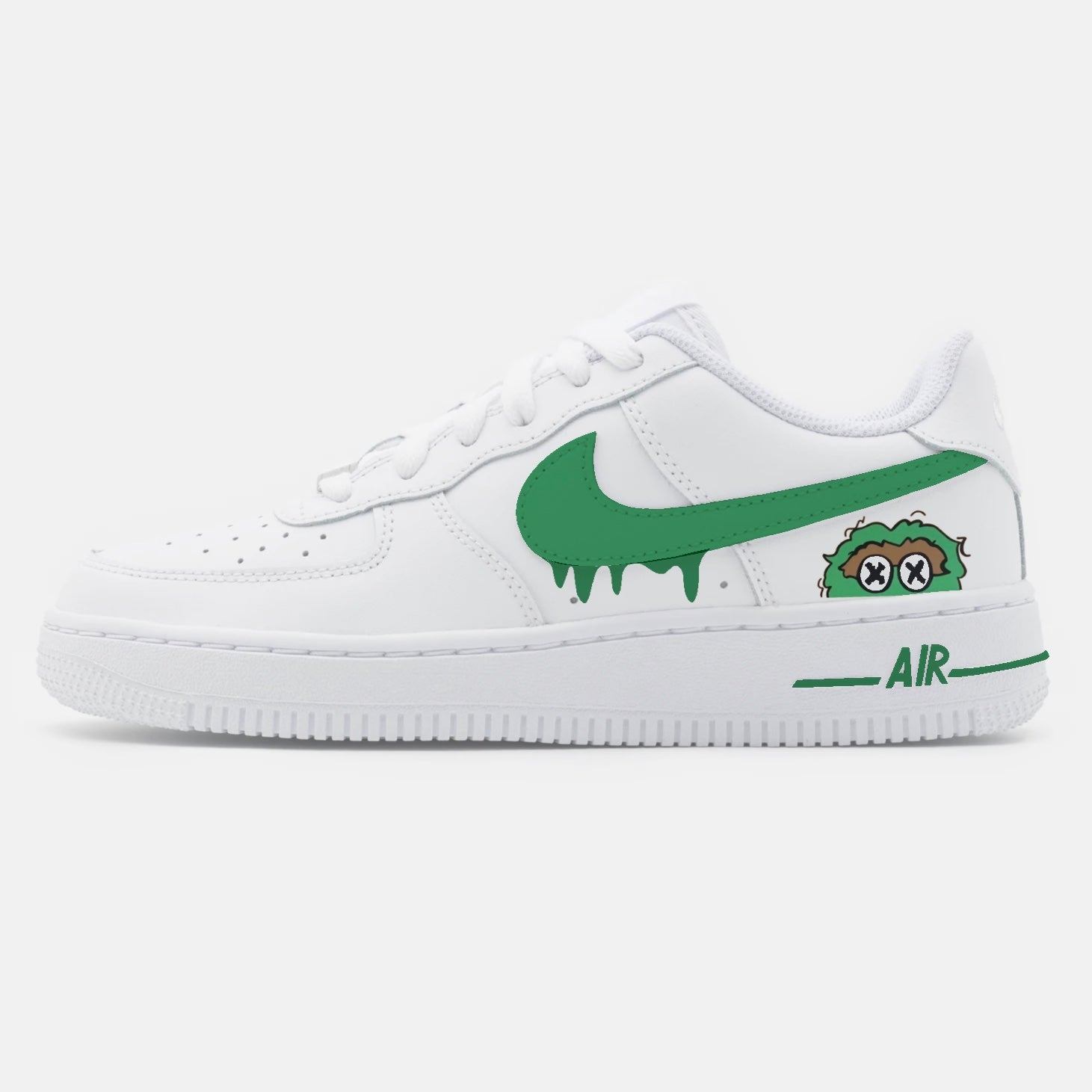 AF1 Custom "Oscar the Grouch"