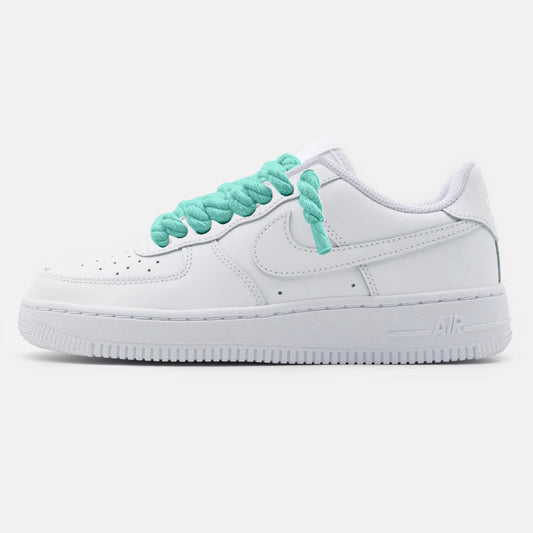 AF1 Custom "Rope Laces Mint"