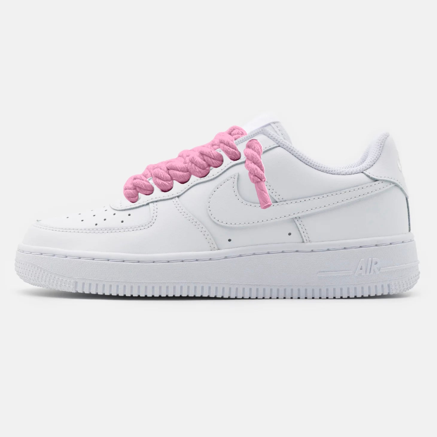 AF1 Custom "Rope Laces Pink"