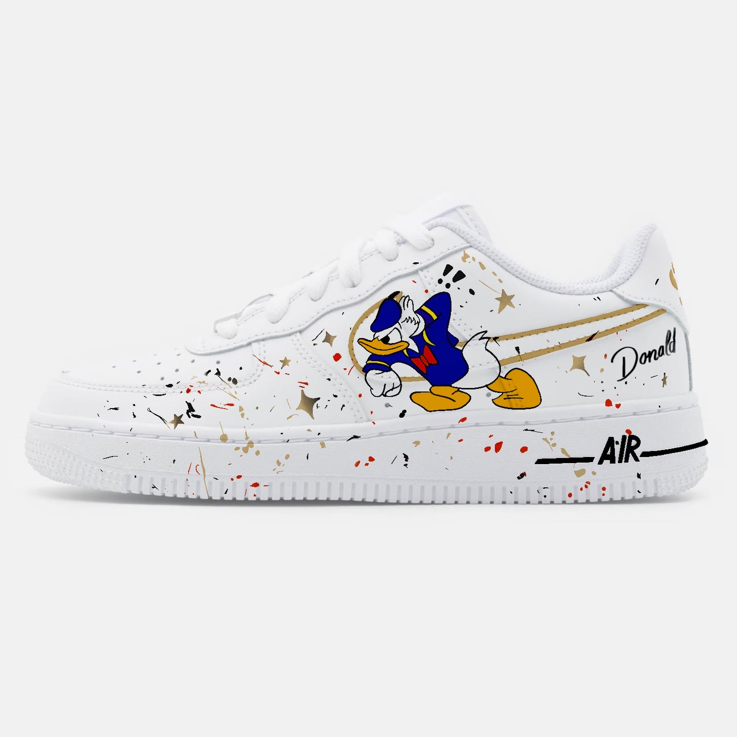 AF1 Custom "Scooo &amp; Donald"