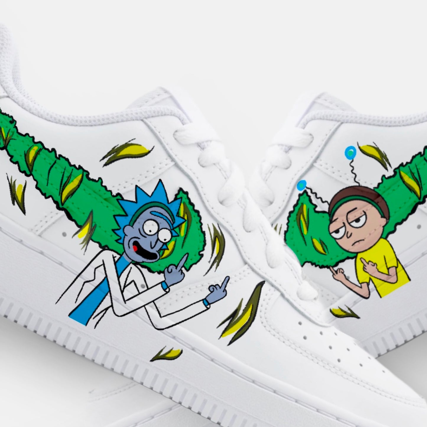 AF1 Custom "Rick &amp; Morty"