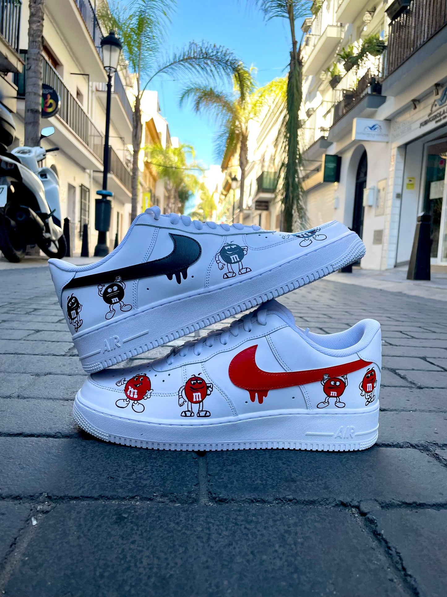 AF1 Custom “M&amp;M’s”