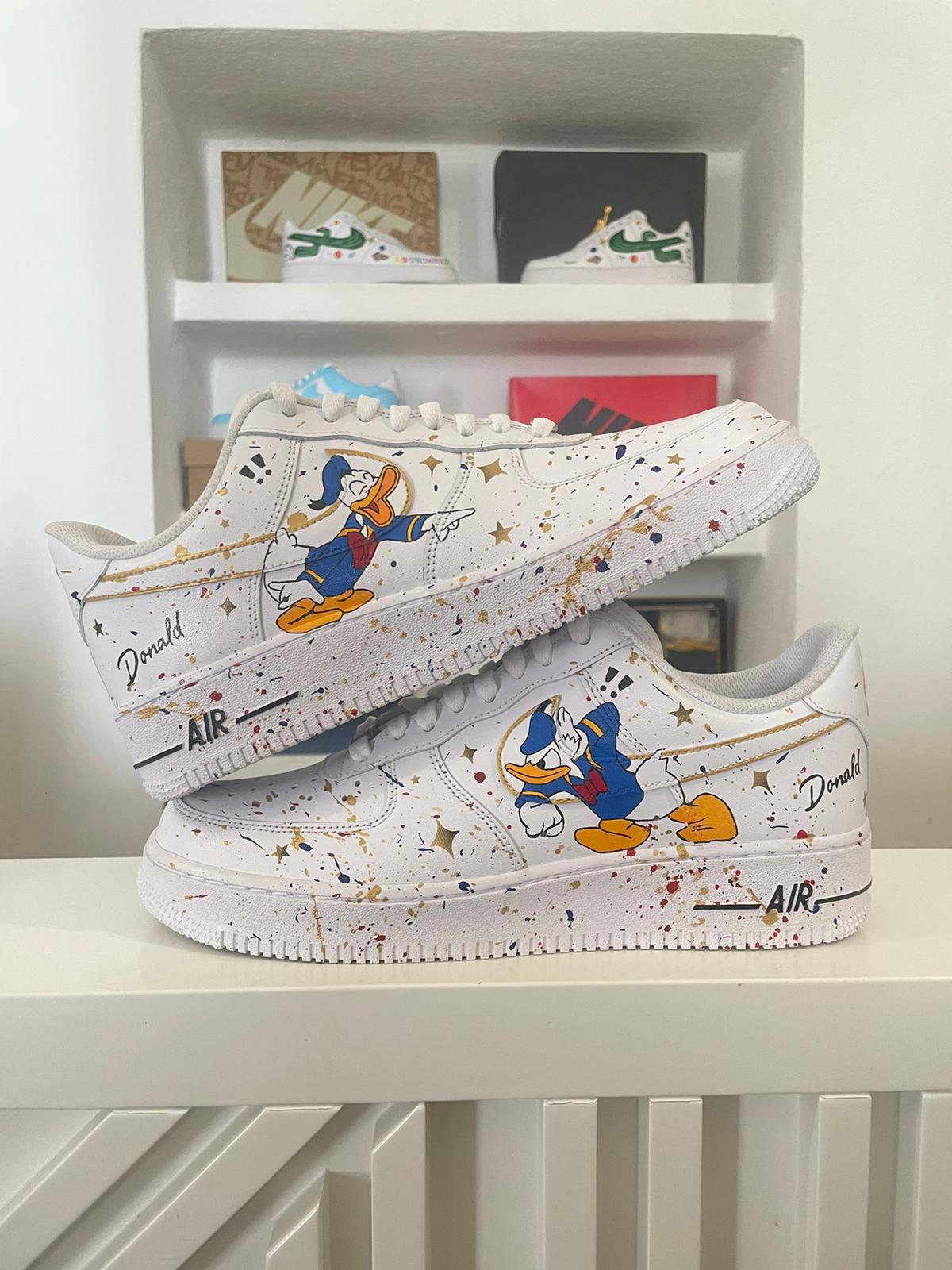 AF1 personalizado "Pato Donald"